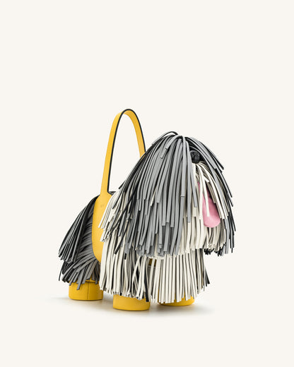 Jw Pei Nita Puppy Shape Handbag Gray