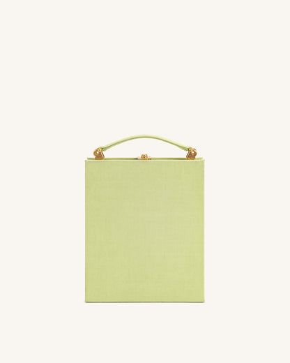 Jw Pei Taya Puppy Pattern Book Shape Clutch Bag Light Green