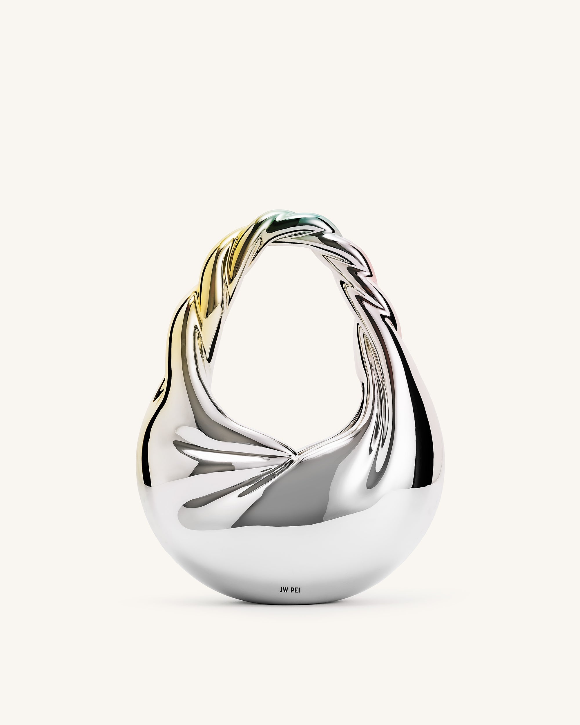 Jw Pei Willow Twist Crescent Top Handle Bag Multicolor