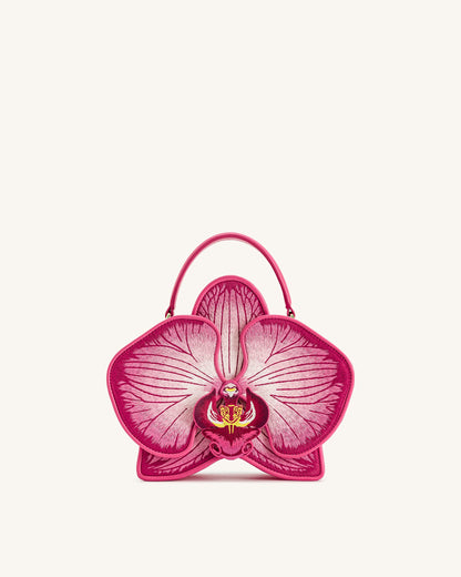 Jw Pei Flora Orchid Shaped Top Handle Bag Pink