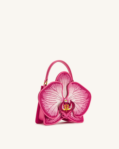 Jw Pei Flora Orchid Shaped Top Handle Bag Pink