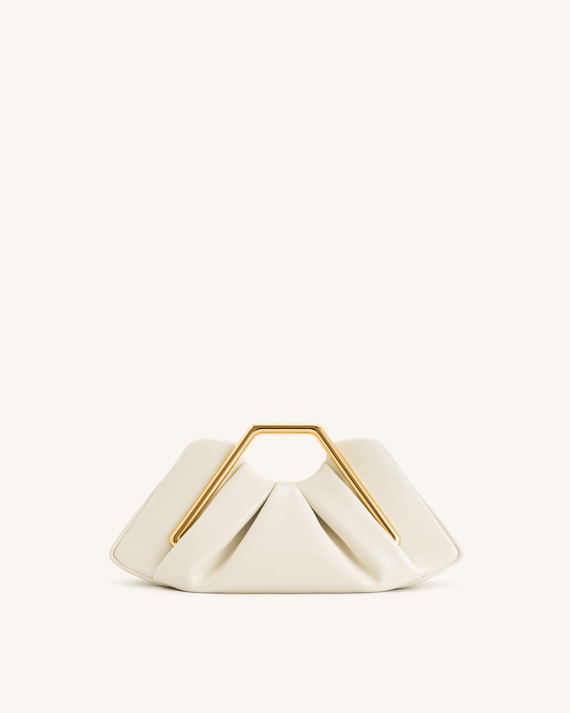 Jw Pei Lila Metal Frame Clutch Ivory