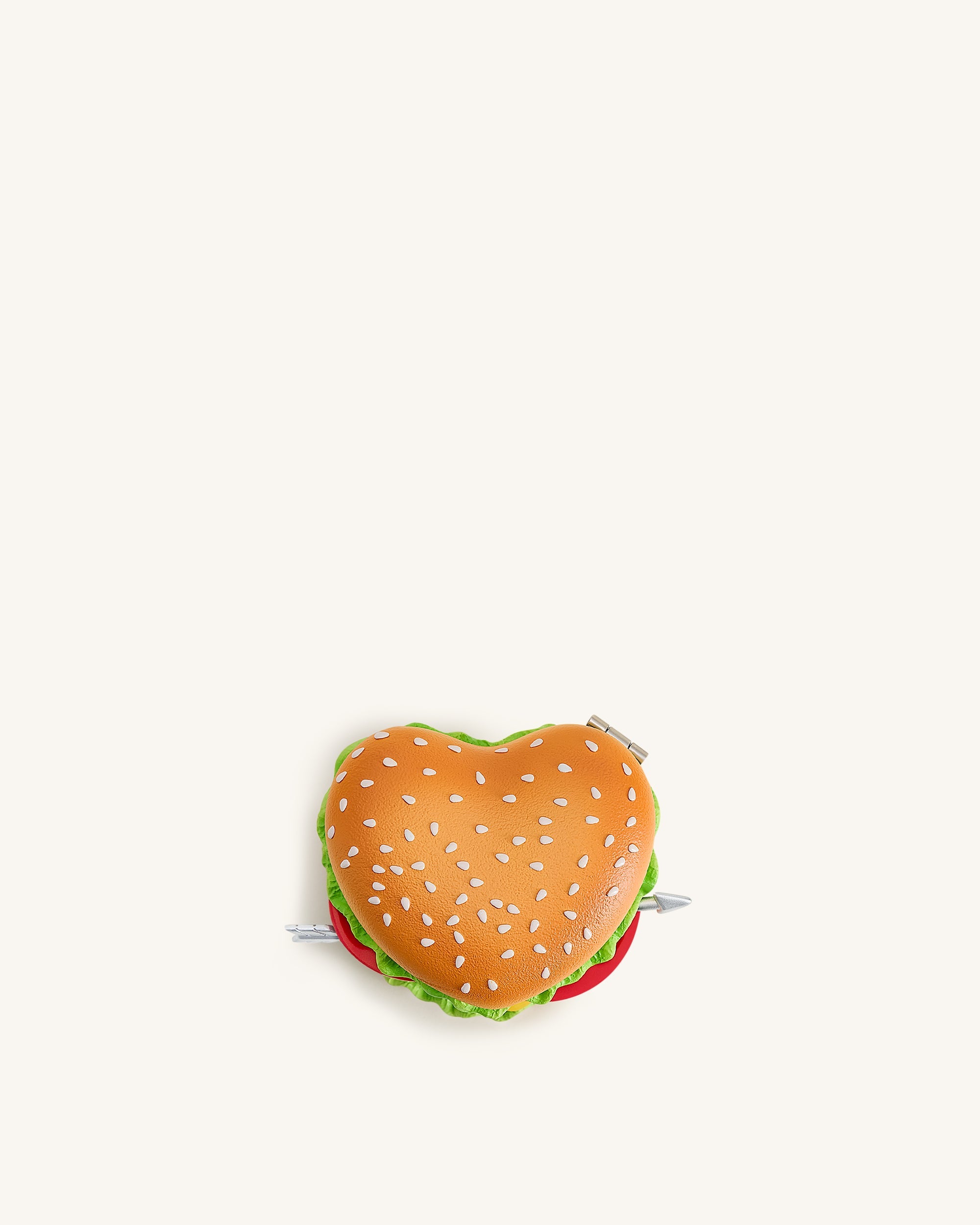 Jw Pei Heart Burger Novelty Clutch Bag Multicolor