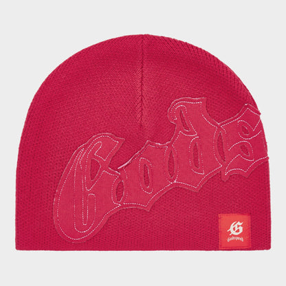 Godspeed OG Logo Stitched Beanie (Red)