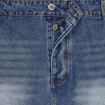 Godspeed Utility Denim Shorts (Blue / Blue)
