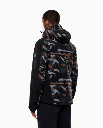 EA7 Technical ski jacket in PROTECTUM7 technical fabric with STRATUM7 padding