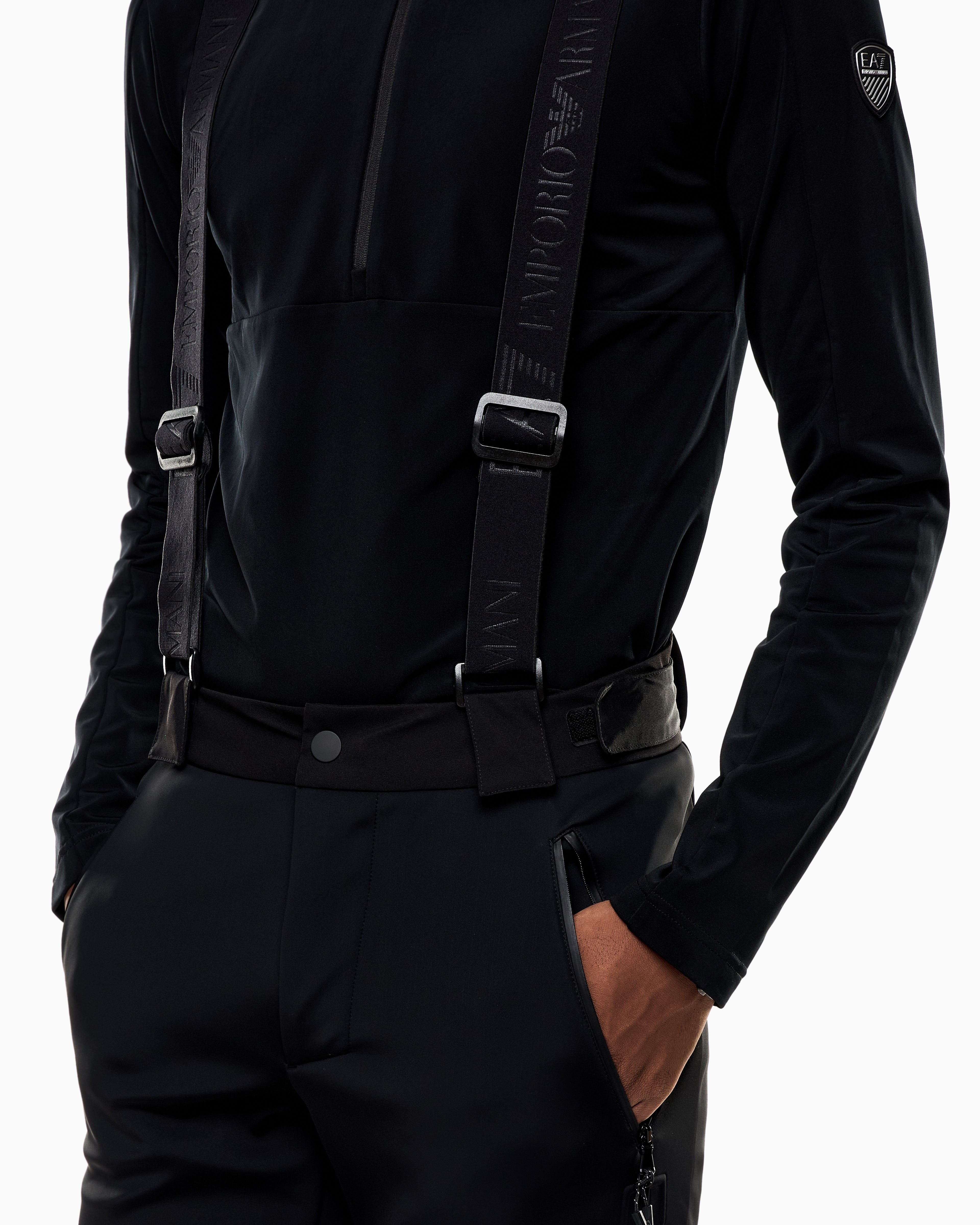 EA7 Softshell technical ski trousers