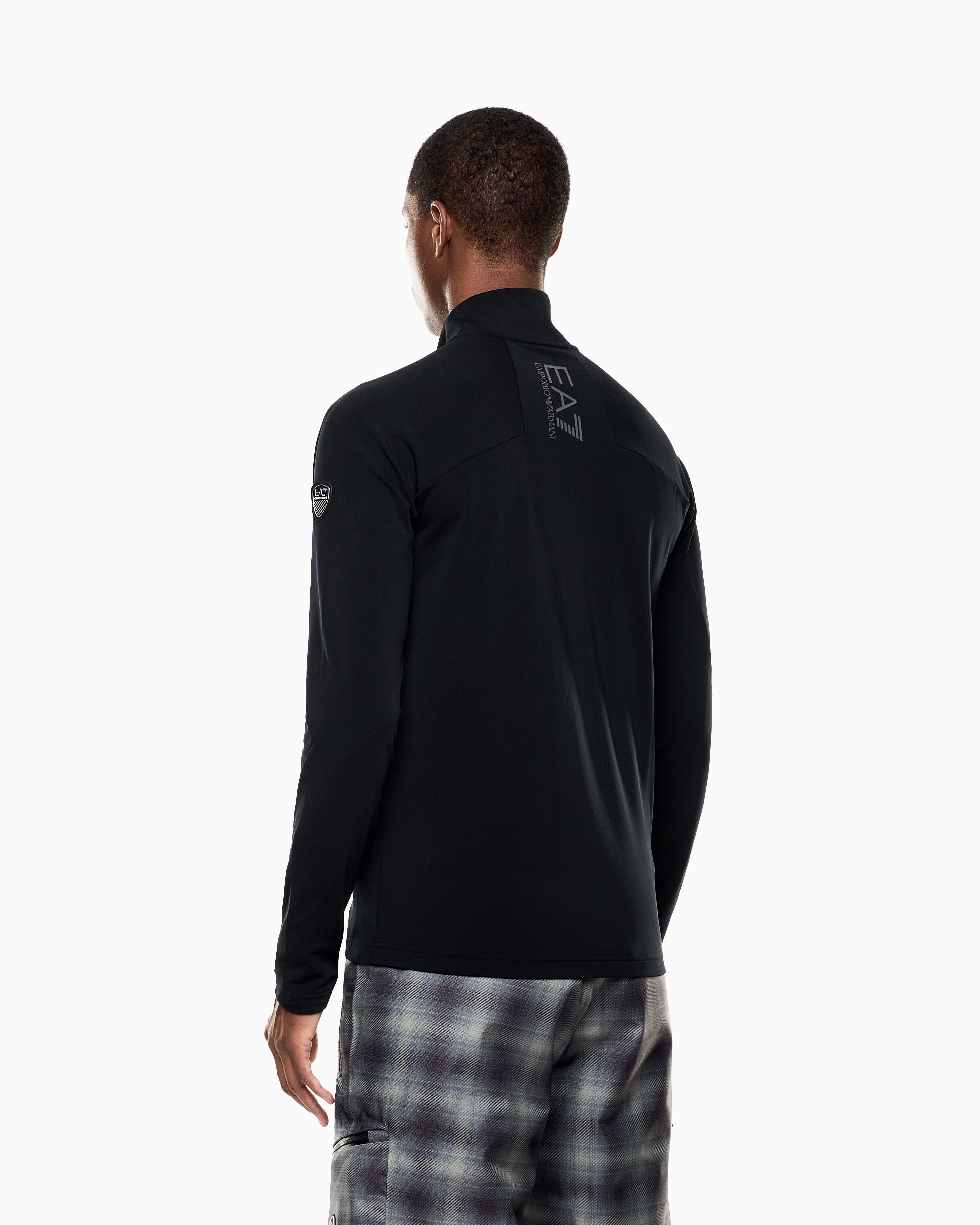 EA7 Technical ski fleece in Powerstretch technical fabric
