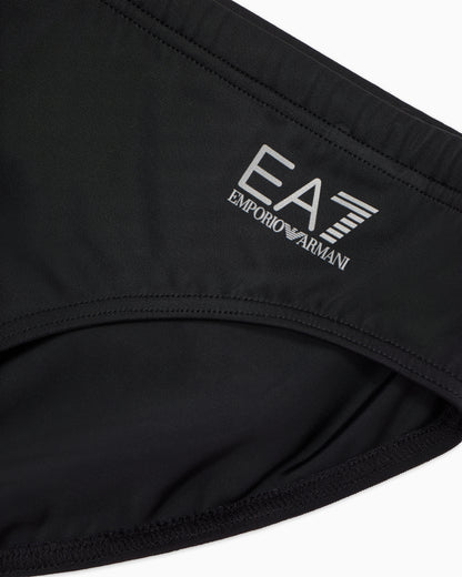 EA7 Swimming briefs with an elastic waist and drawstring