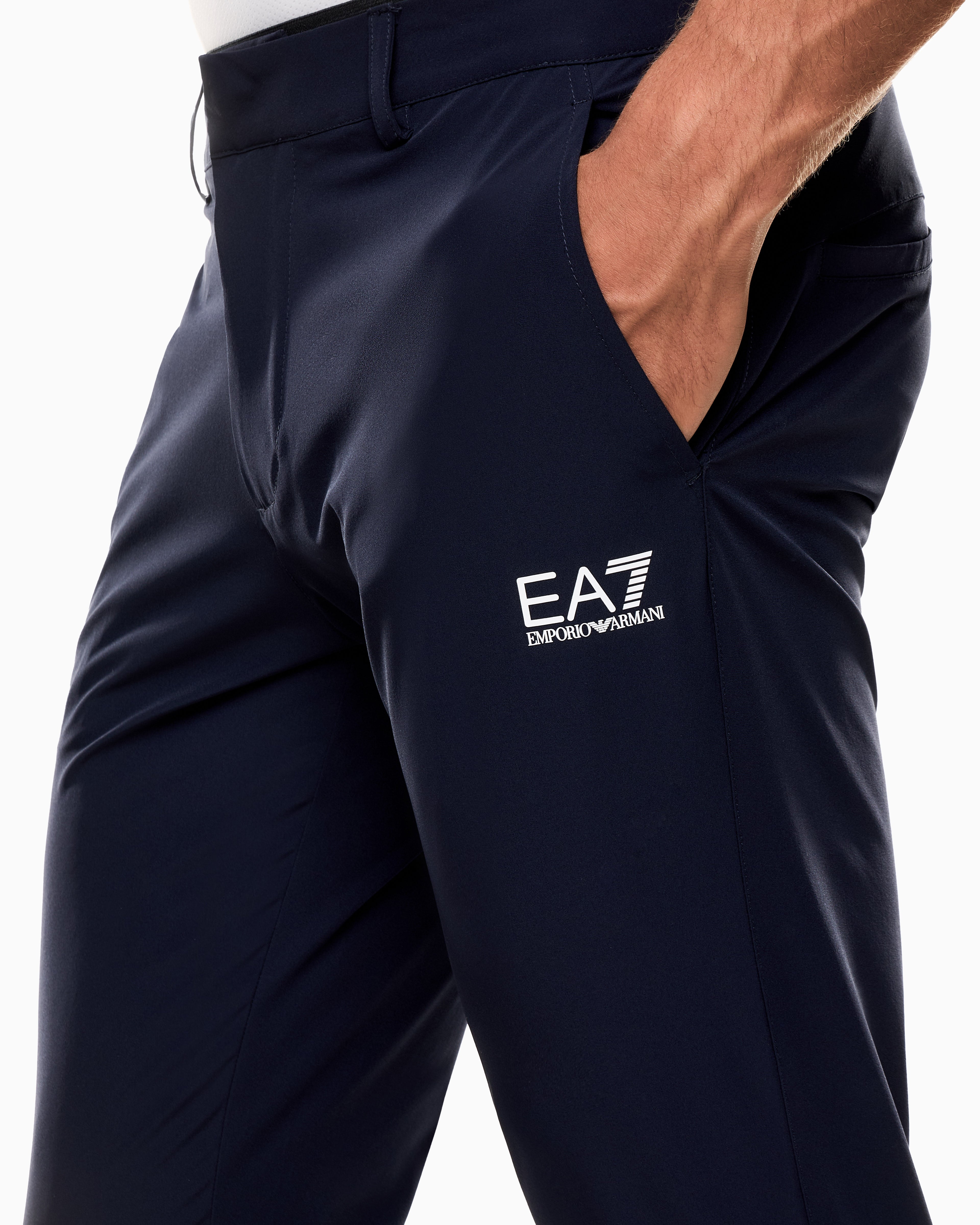 EA7 Ventus trousers in technical fabric with pockets Golf Pro