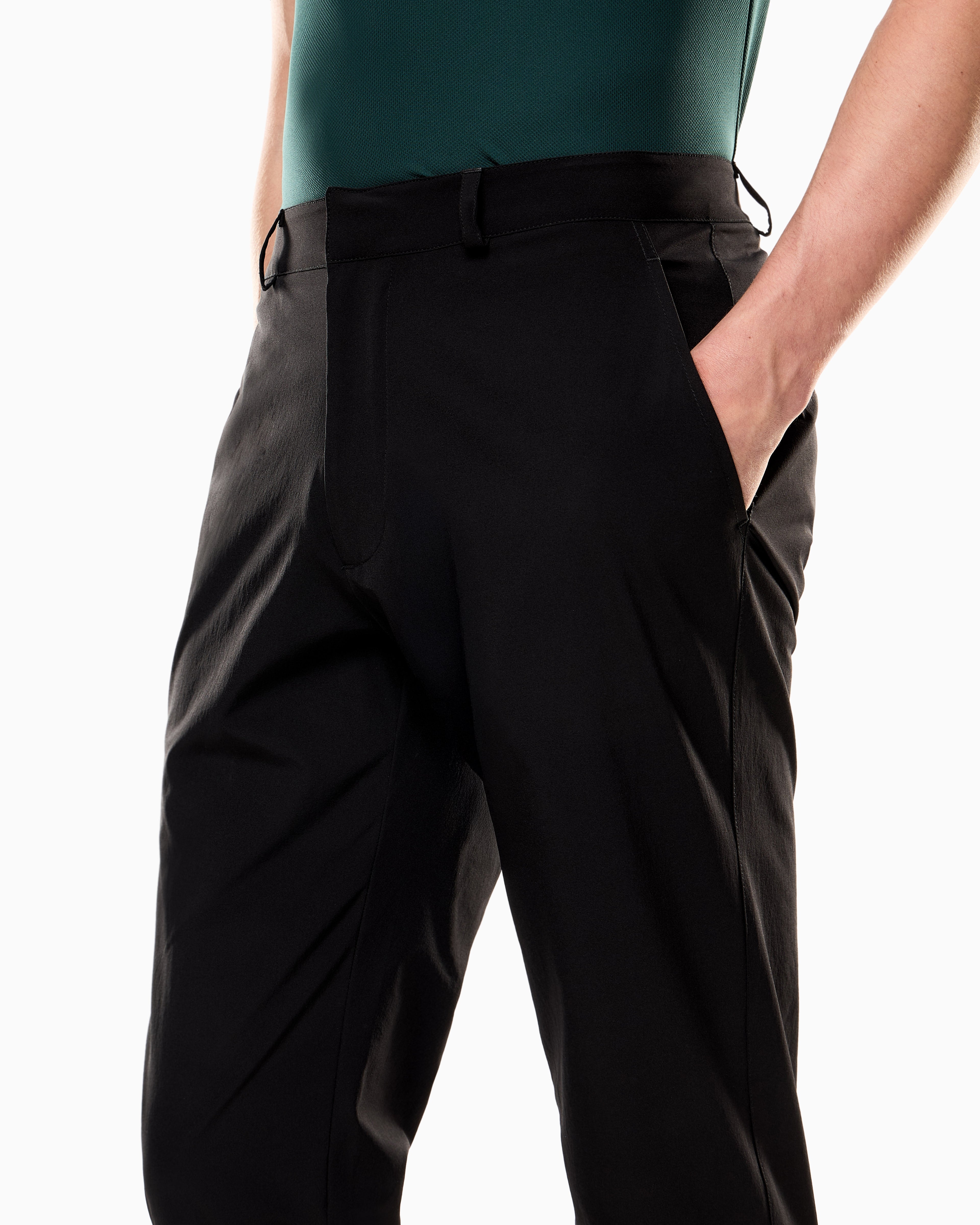 EA7 Ventus trousers in technical fabric with pockets Golf Pro