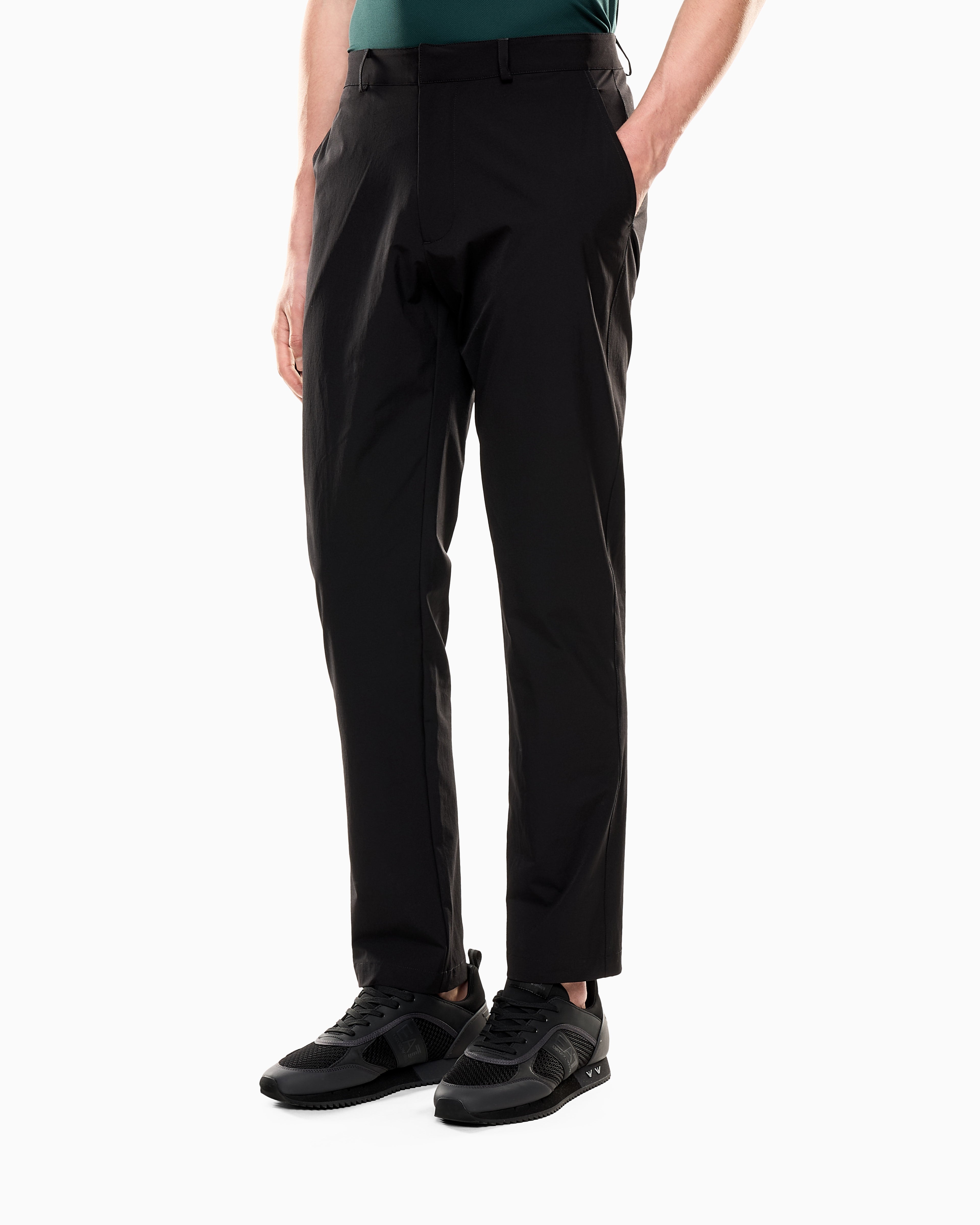 EA7 Ventus trousers in technical fabric with pockets Golf Pro