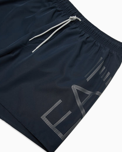 EA7 Swim trunks with oversized logo