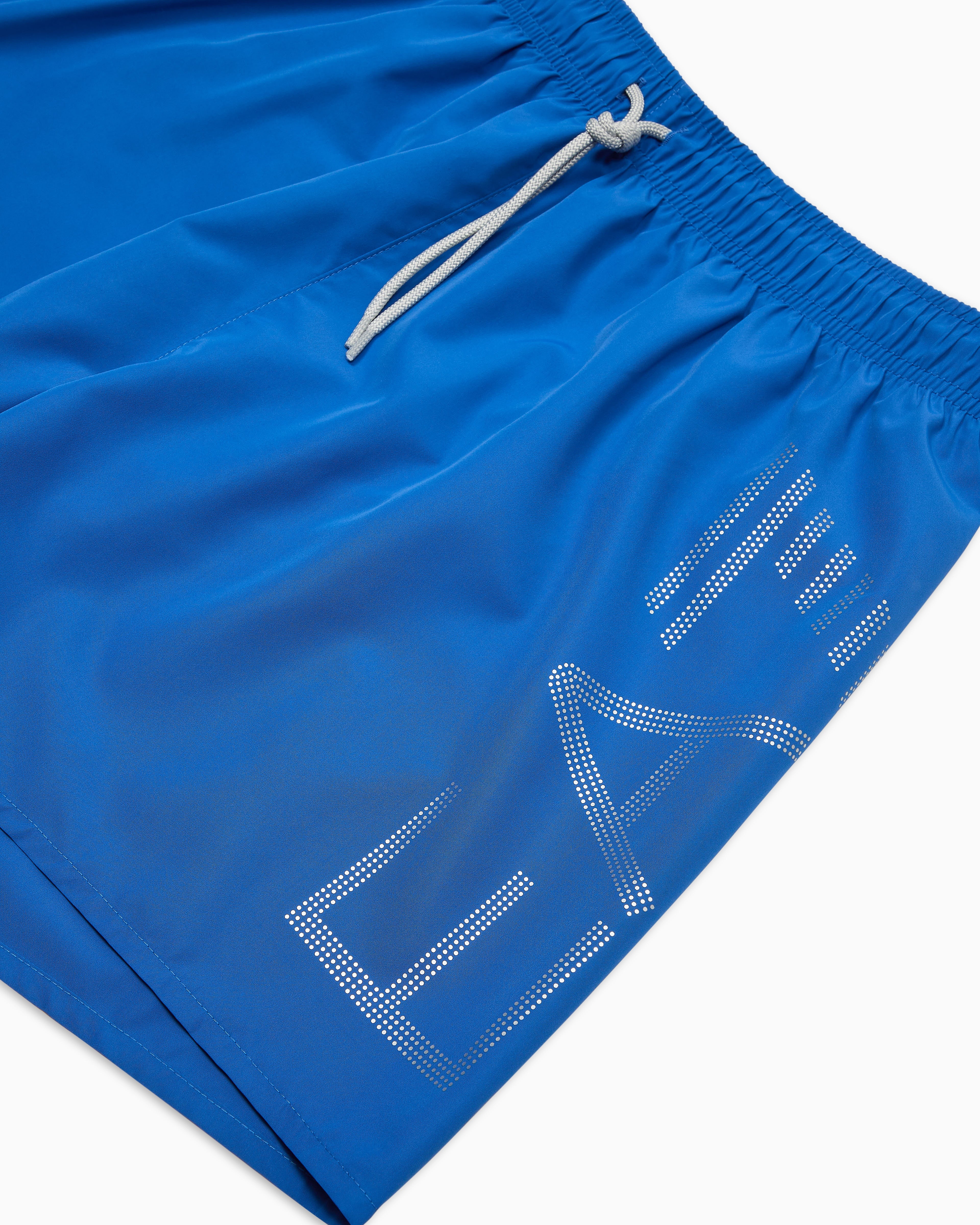 EA7 Bathing trunks with a drawstring waist and side pockets