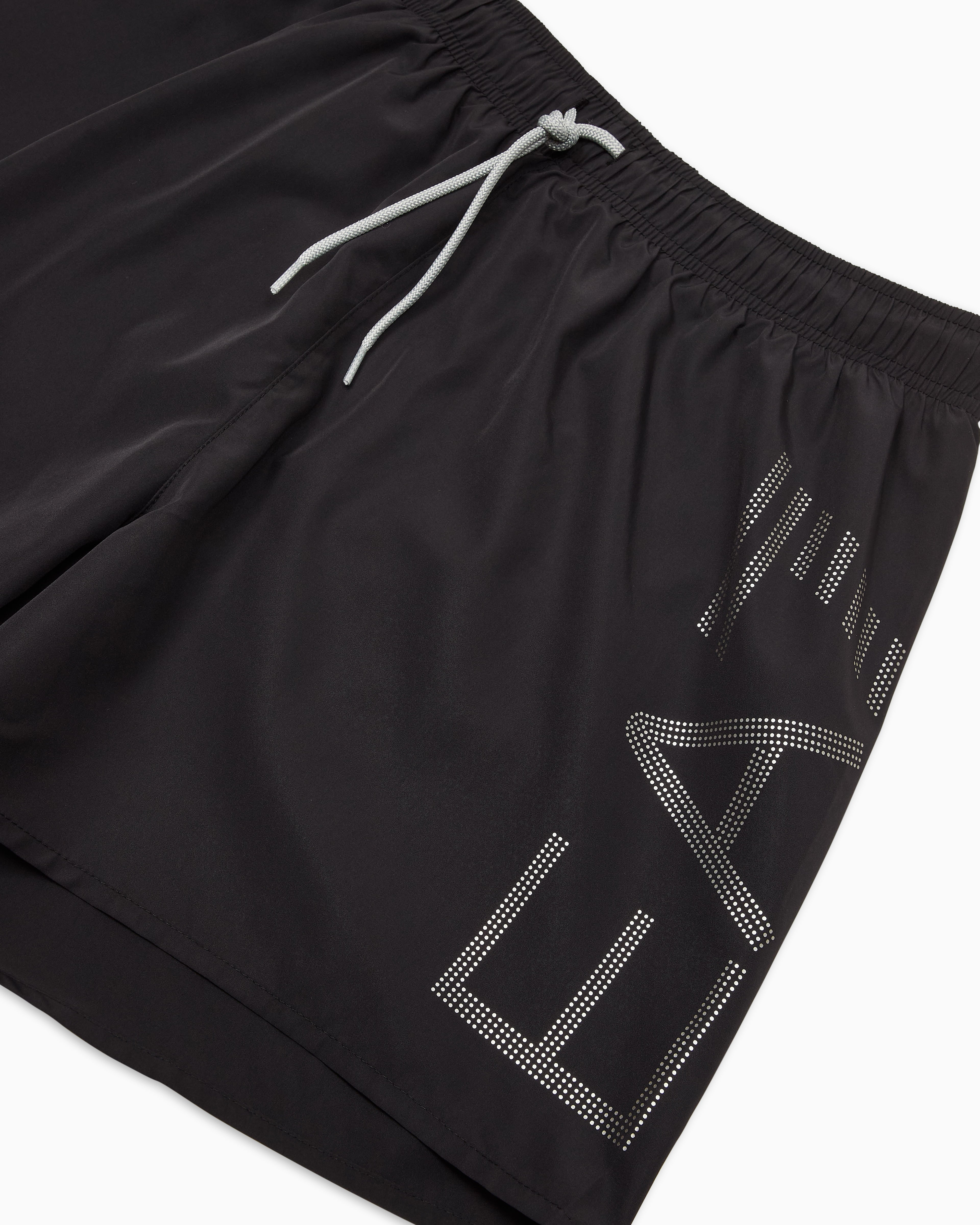 EA7 Swim trunks with oversized logo