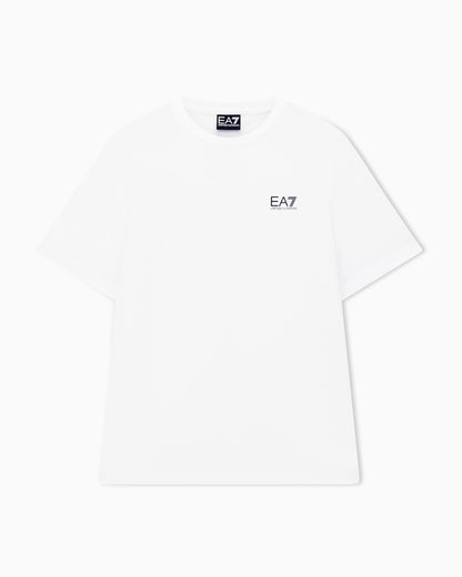 EA7 Logo Series cotton-jersey T-shirt