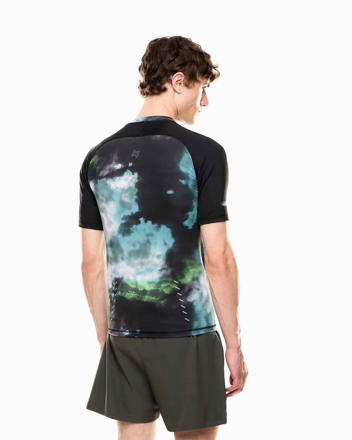 EA7 Dynamic Athlete printed T-shirt in VIGOR7 technical fabric