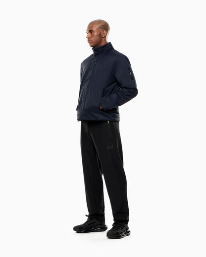 EA7 Recycled-fabric padded jacket with hood