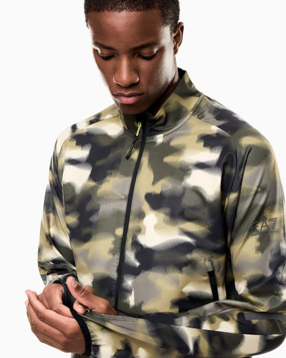 EA7 Urban Escape lightweight jacket in stretch technical fabric