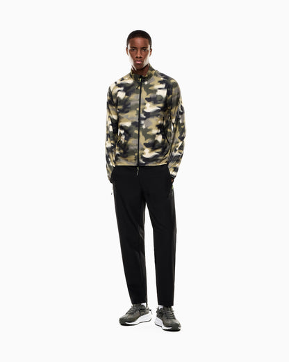 EA7 Urban Escape lightweight jacket in stretch technical fabric