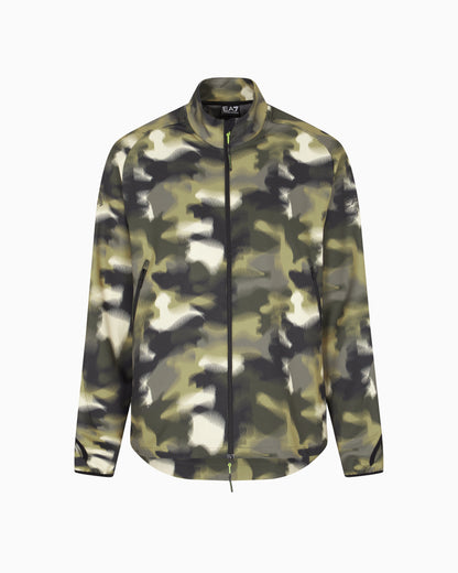 EA7 Urban Escape lightweight jacket in stretch technical fabric