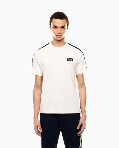 EA7 Logo Series cotton-jersey T-shirt