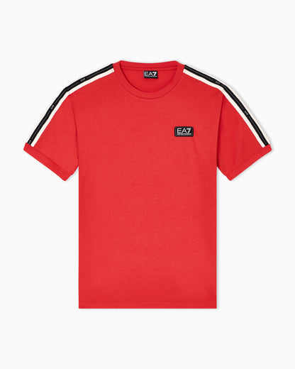 EA7 Logo Series cotton-jersey T-shirt