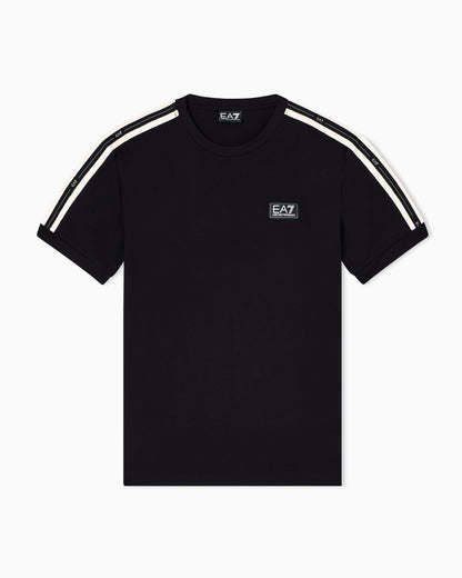 EA7 Logo Series cotton-jersey T-shirt