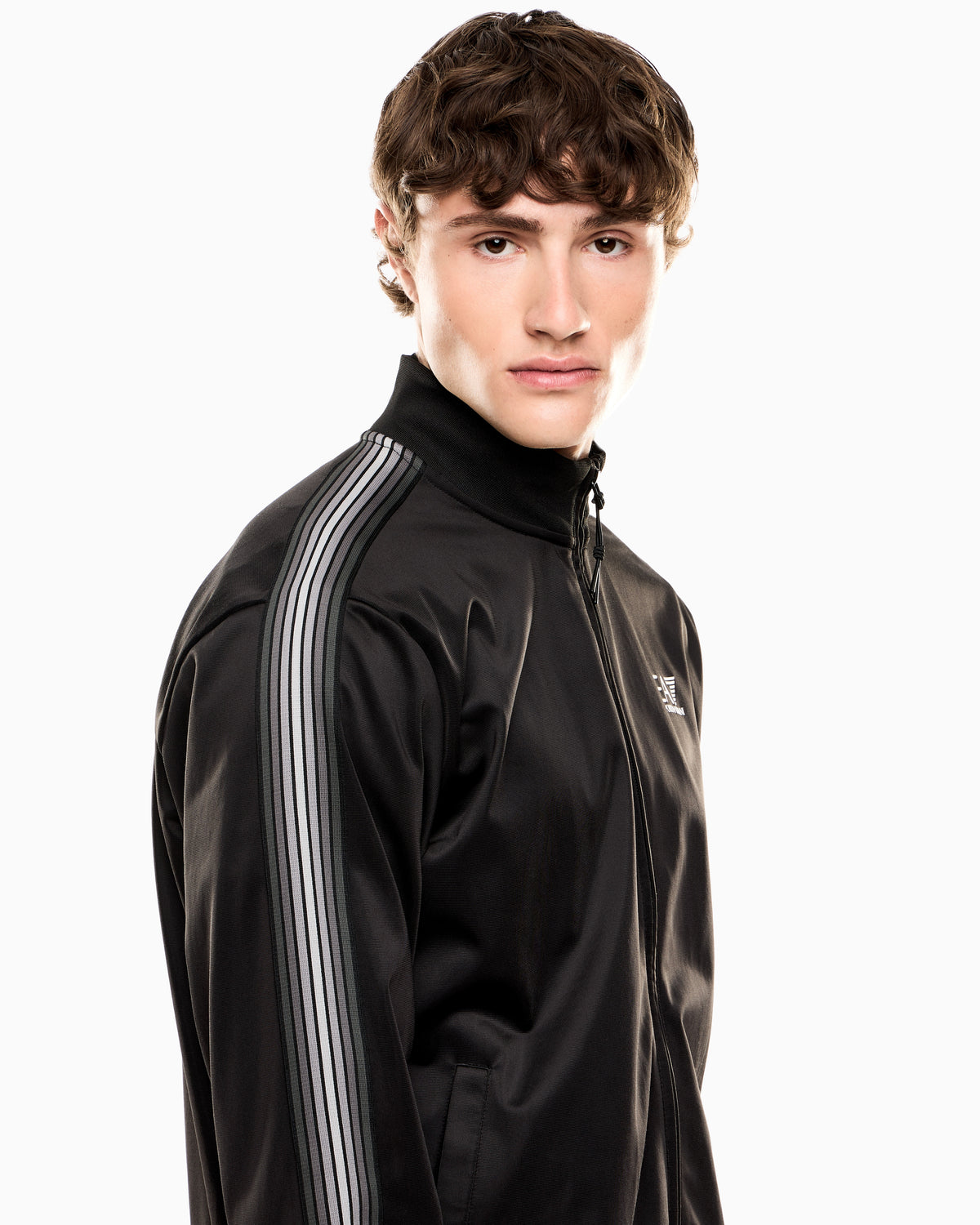 EA7 ASV 7 Lines tracksuit in recycled technical fabric