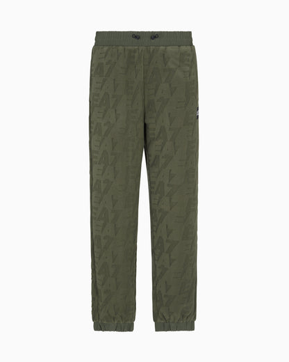 EA7 Logo Series polar fleece joggers