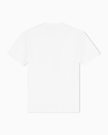EA7 Crew neck cotton t-shirt with maxi logo Logo Series
