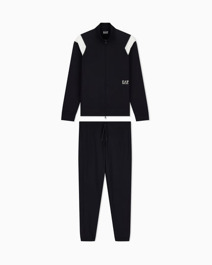 EA7 Core Identity cotton tracksuit