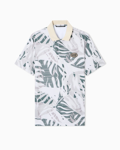 EA7 Tennis Pro polo shirt in VENTUS7 technical fabric