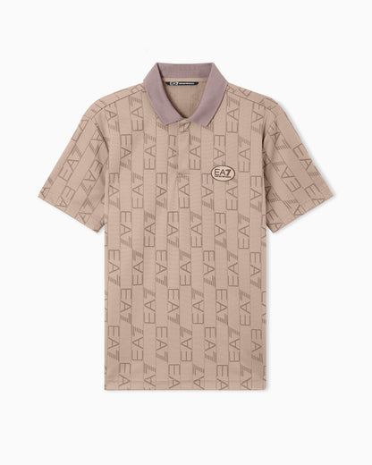 EA7 Golf Pro polo shirt in VENTUS7 technical fabric