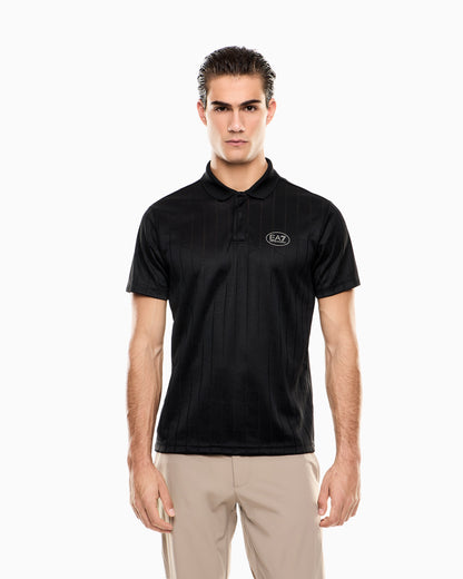 EA7 Golf Pro polo shirt in VENTUS7 technical fabric
