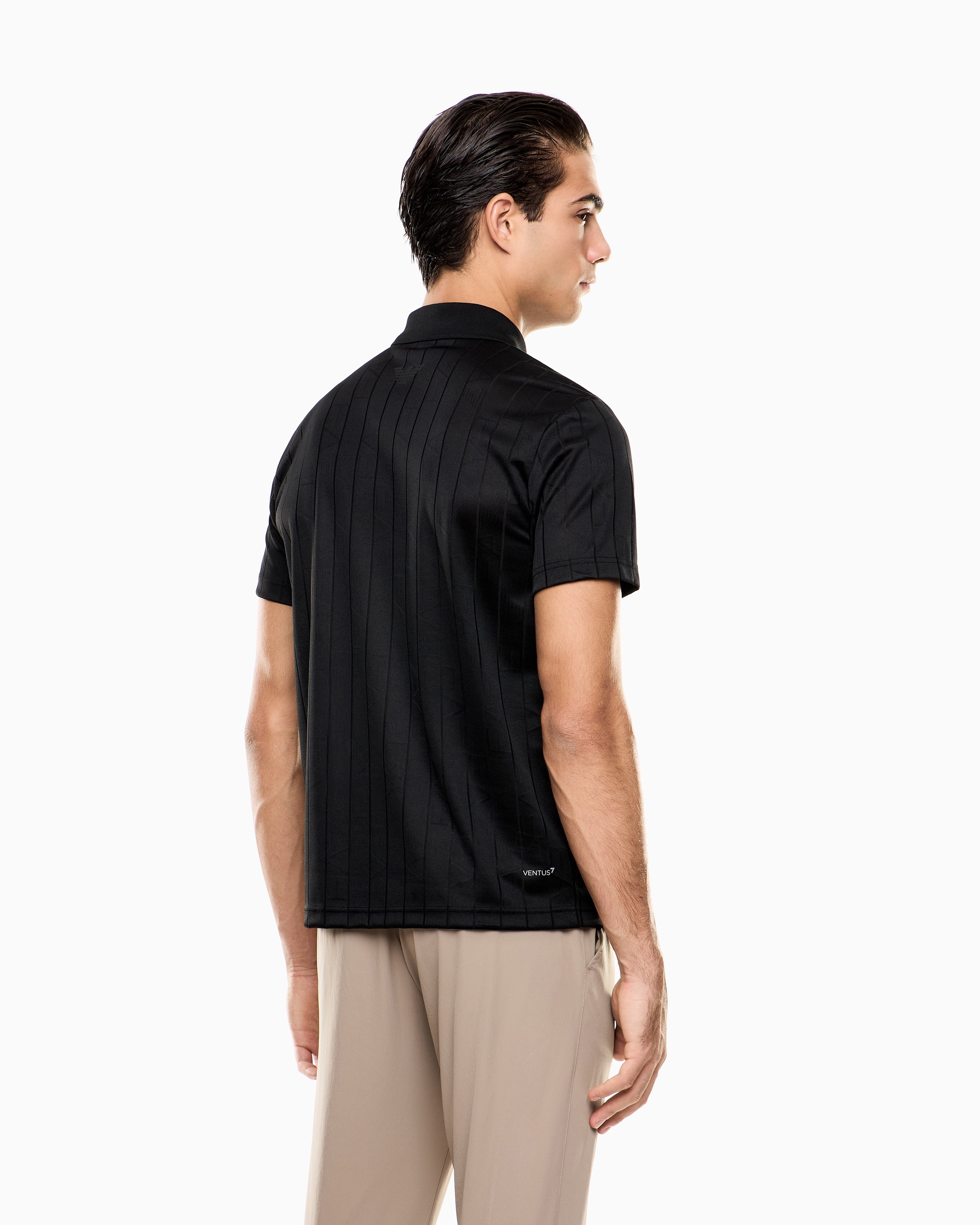 EA7 Golf Pro polo shirt in VENTUS7 technical fabric