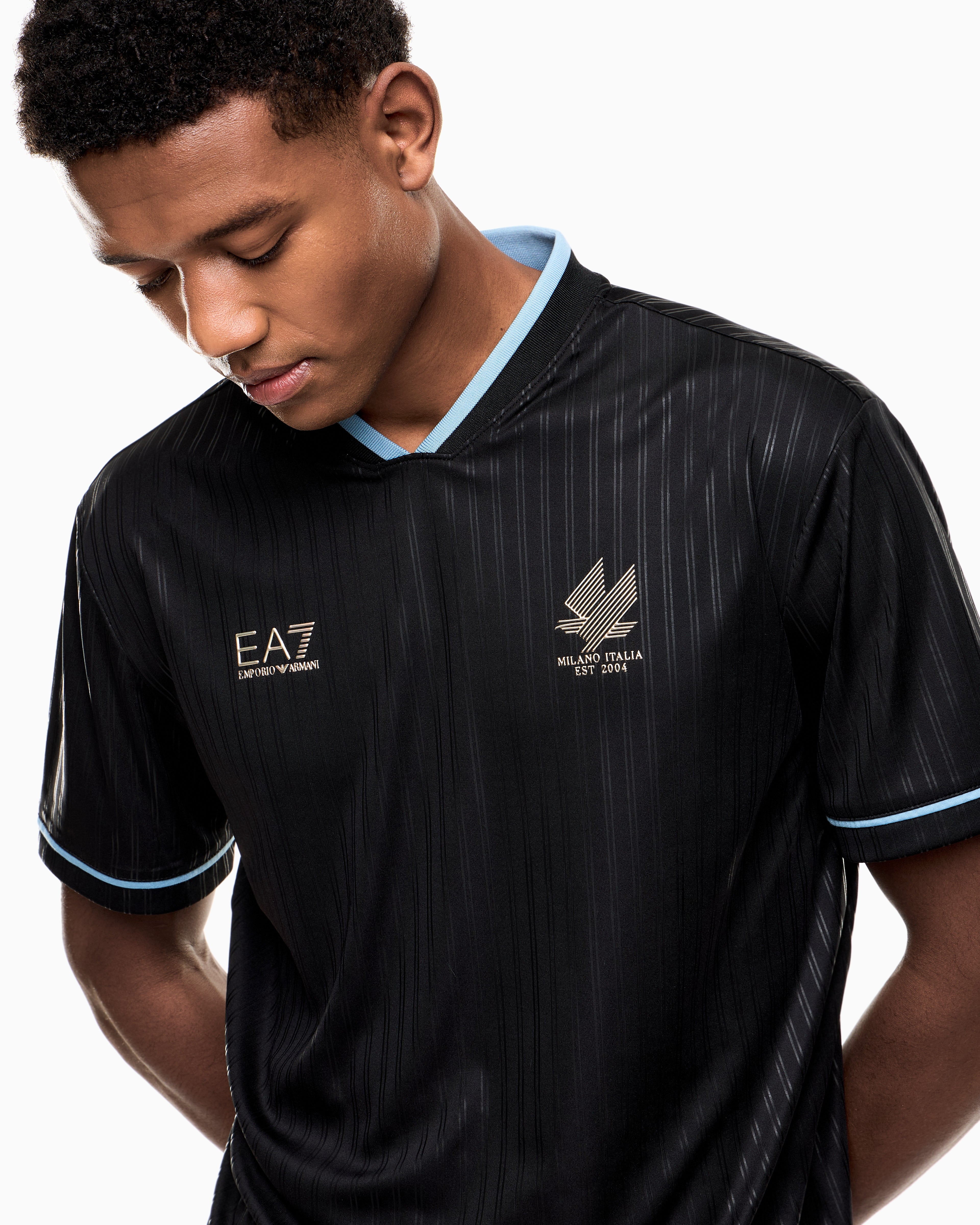 EA7 Soccer technical-jersey T-shirt