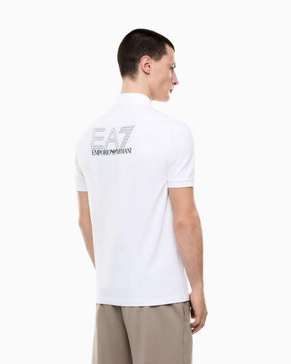 EA7 Visibility cotton jersey T-shirt