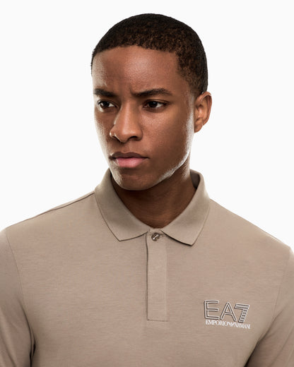 EA7 Visibility cotton jersey T-shirt