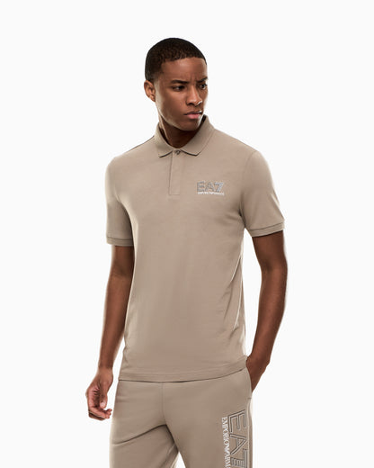 EA7 Visibility cotton jersey T-shirt