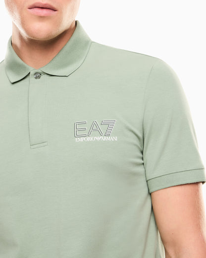 EA7 Visibility cotton jersey T-shirt