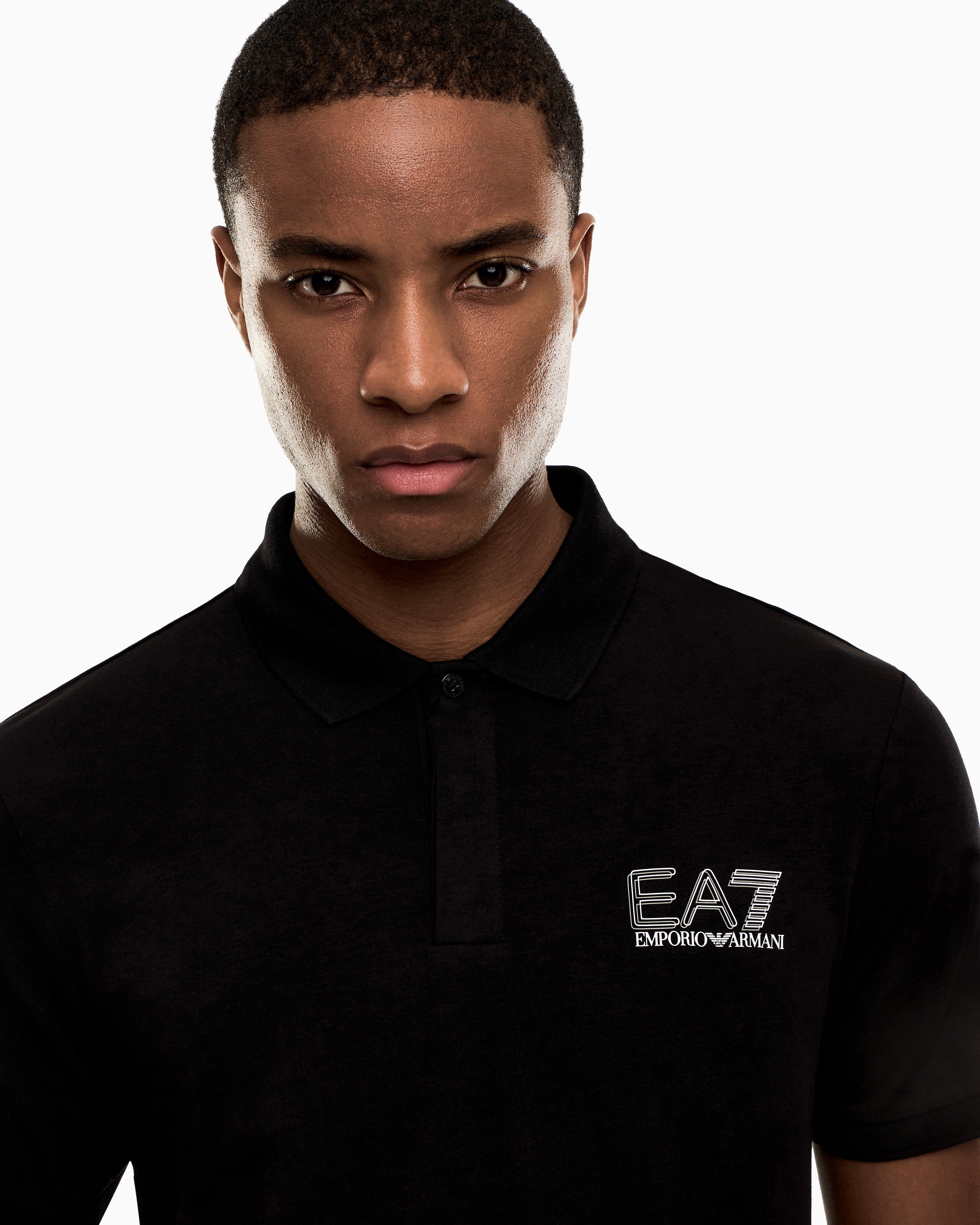 EA7 Visibility cotton jersey T-shirt
