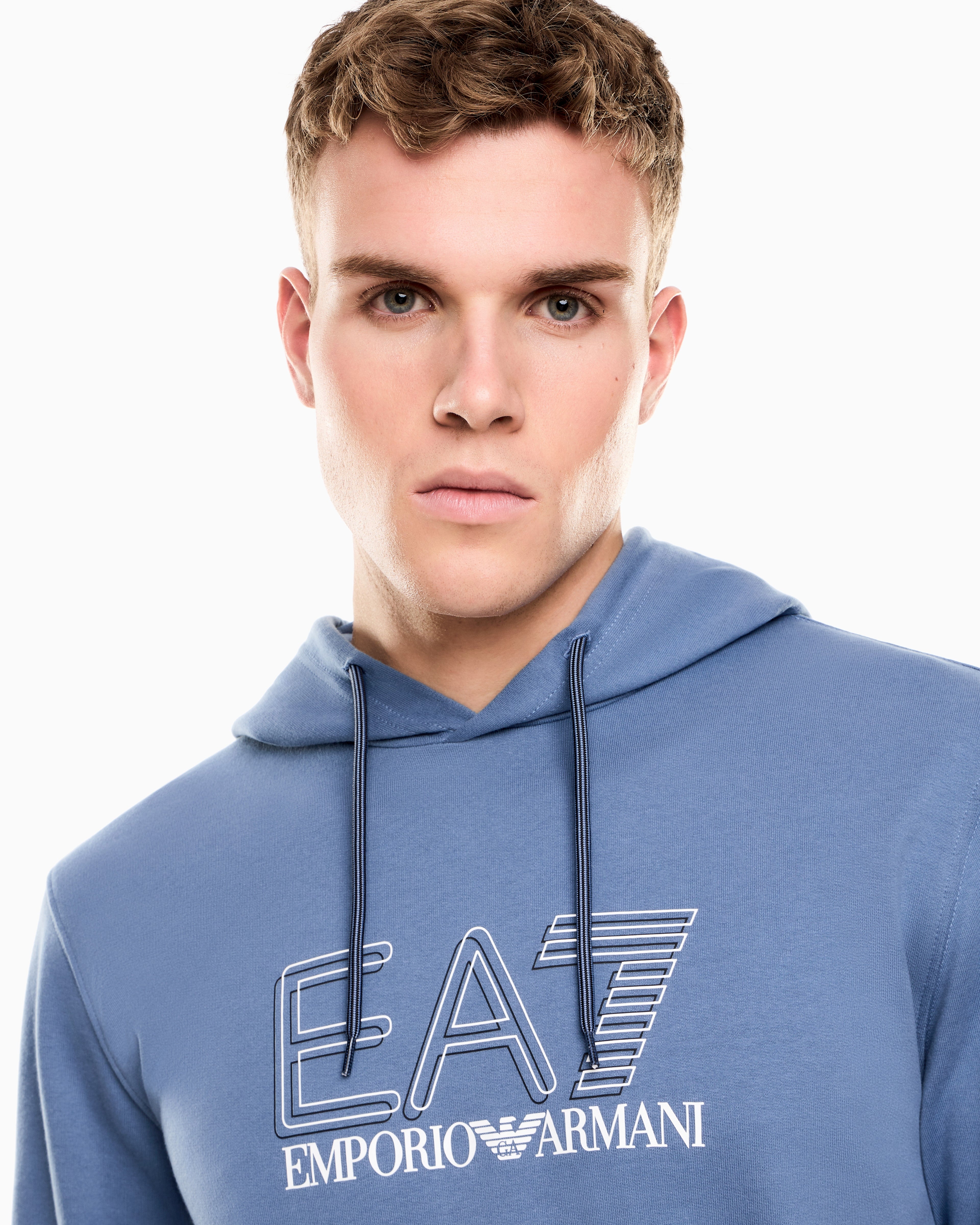 EA7 Basic Jersey Sweatshirt with Logo