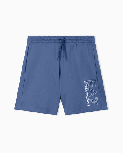 EA7 Jersey Shorts with Side Logo