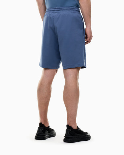 EA7 Jersey Shorts with Side Logo
