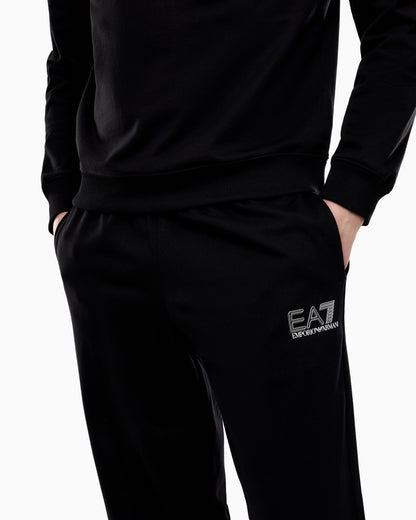 EA7 Visibility pure cotton tracksuit