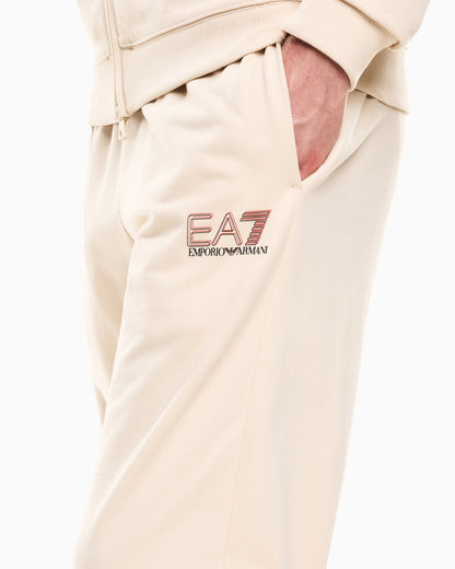 EA7 Jersey tracksuit with logo details