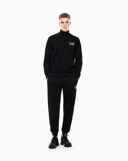 EA7 Jersey tracksuit with logo details