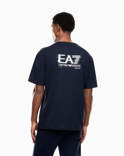 EA7 Visibility cotton jersey T-shirt