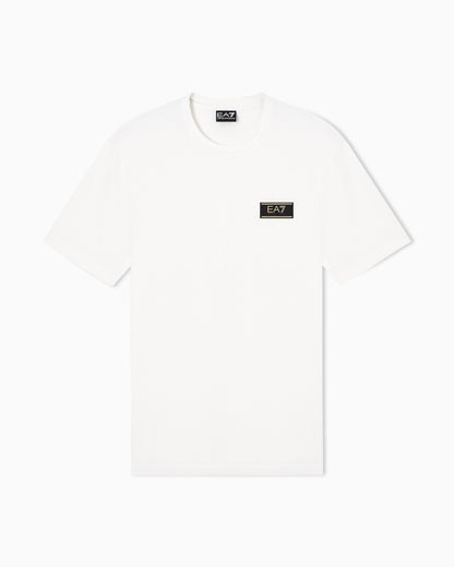 EA7 Premium Label stretch viscose-blend crew-neck T-Shirt